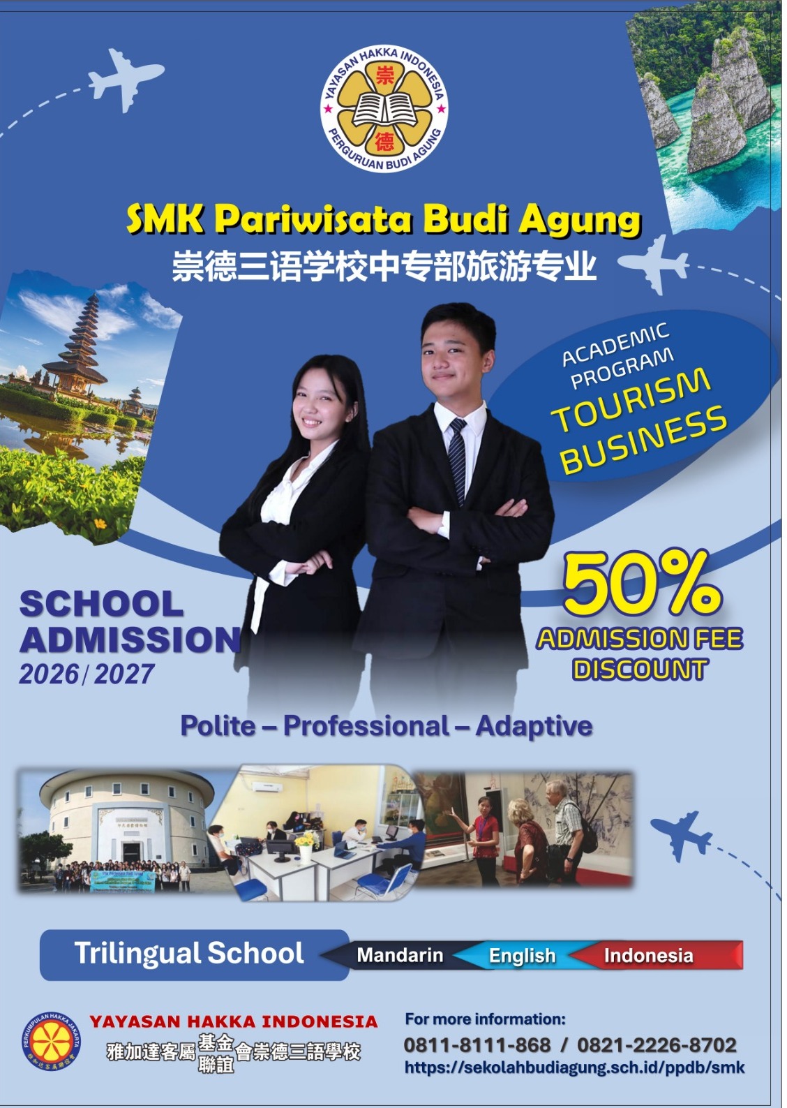 PPDB SMK PARIWISATA BUDI AGUNG 2026 - 2027